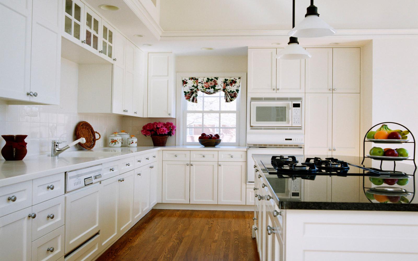 bright kitchen interior