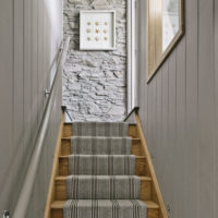 carpet on the stairs