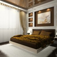 suspended ceilings in the bedroom