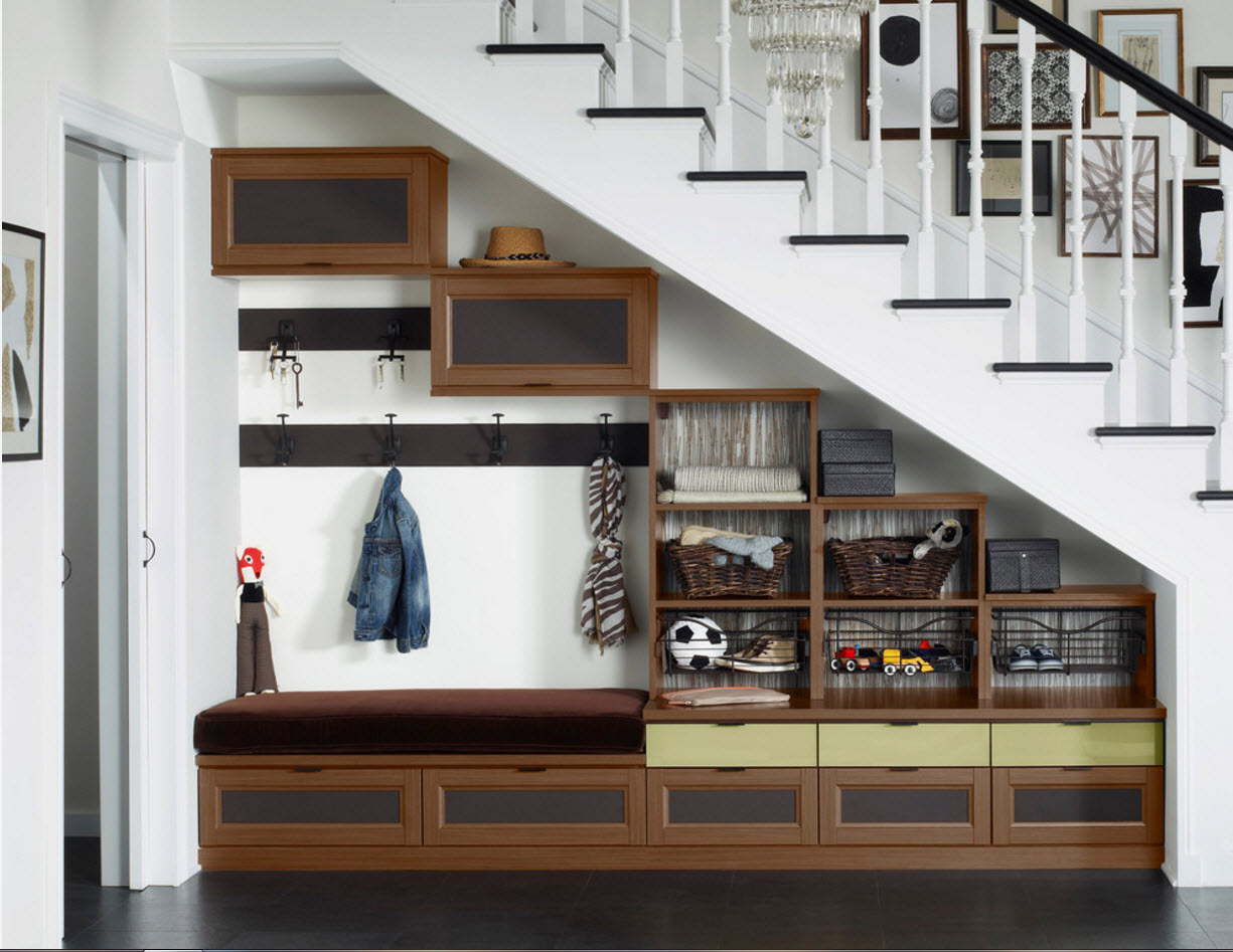 hallway by the stairs