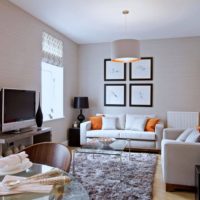 rectangular room decor photo