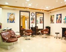 beauty salon decor