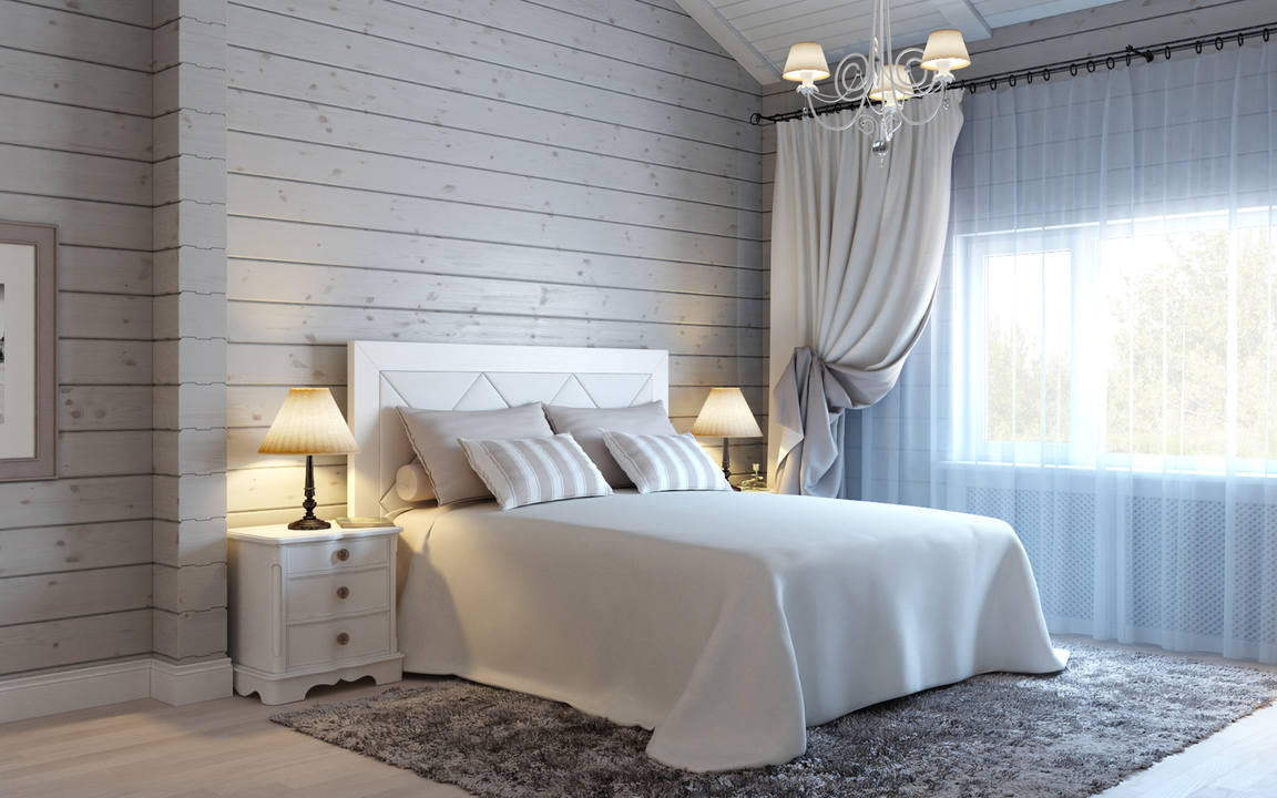 Scandinavian style in the bedroom