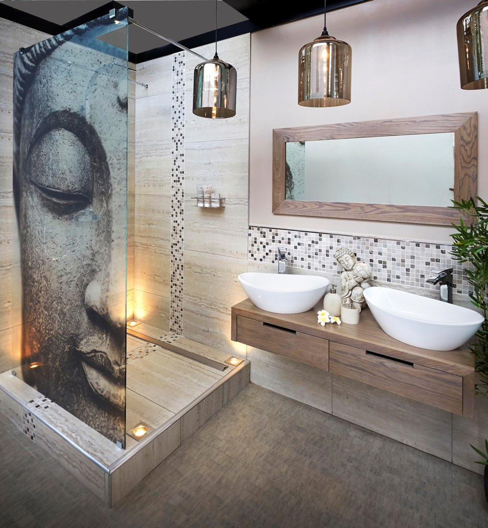 oriental bathroom design