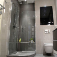 bathroom 4 sq m photo design