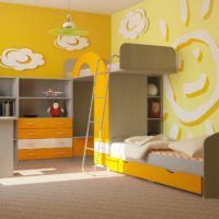 sunny room for children