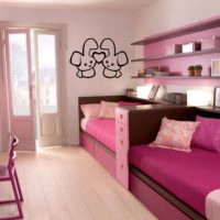 nursery for girls and boys photo design