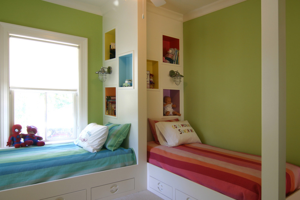 nursery interior for girl and boy