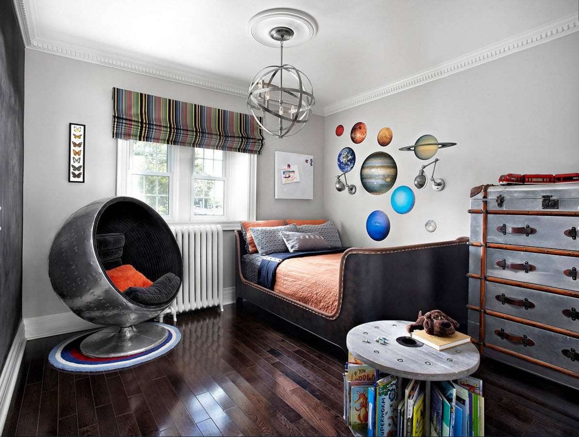 decor of a boy’s room