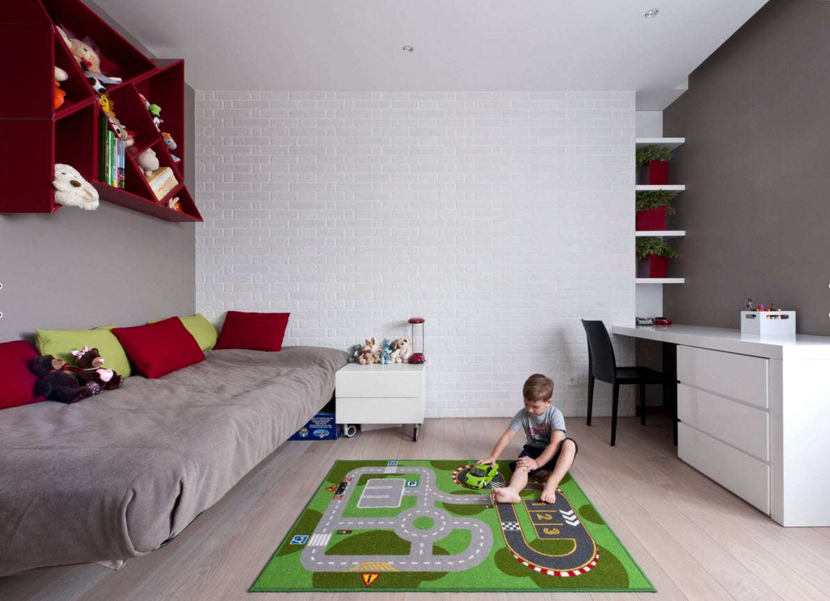 carpet in the children's room