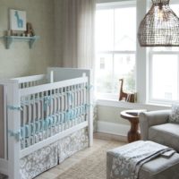 baby room for a newborn photo