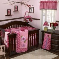 children's room for a newborn girl