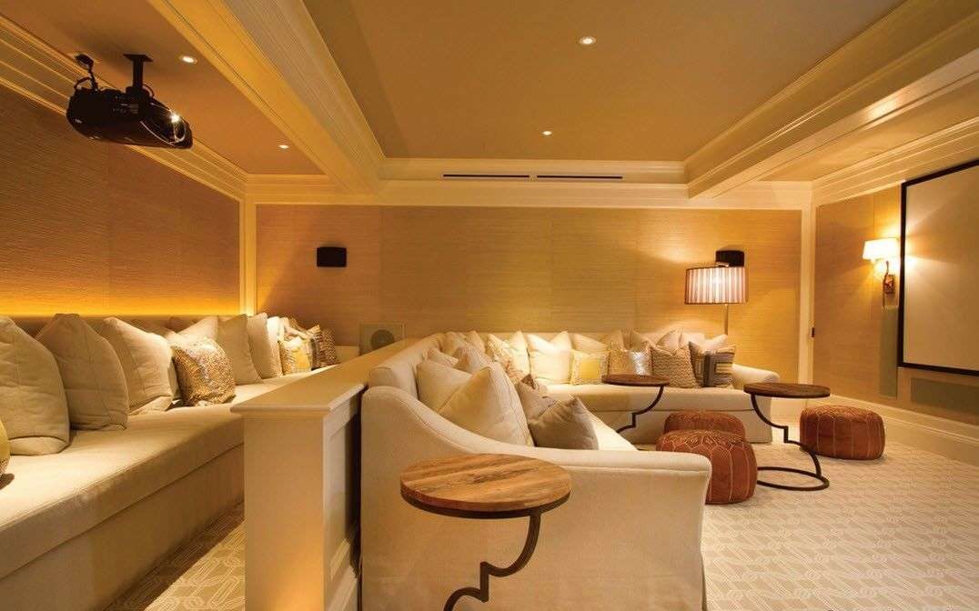 home theater interior