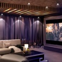 home theater design decor