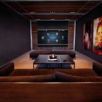 home theater design photo decor