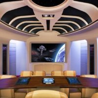 home theater design photo decoration