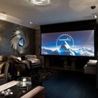 home cinema interior decor