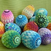 Quilling Easter Egg Decoration