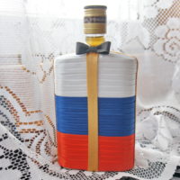 Flag Bottle Decor