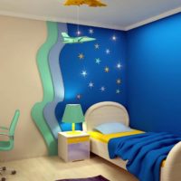 A cozy place to sleep in the children's room