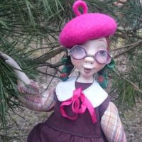 Papier mache doll DIY