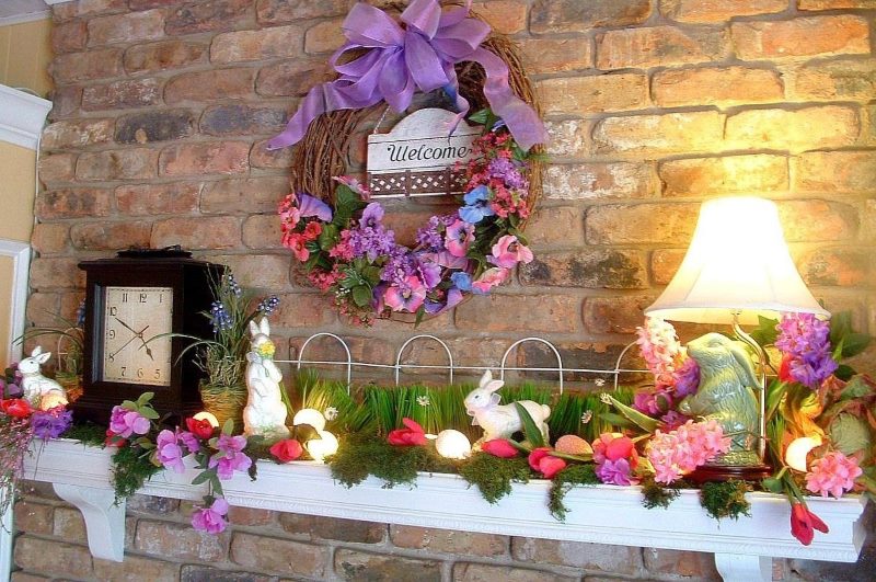 DIY interior decoration for Easter