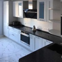 varian gambar projek reka bentuk dapur yang indah