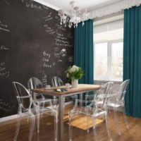 example of an unusual dining room style photo project