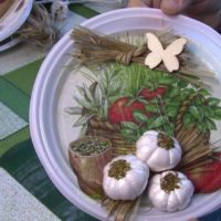 Un exemple de métier lumineux pour l'intérieur d'une photo de cuisine