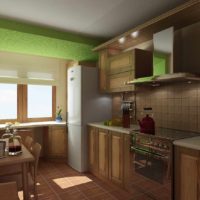 variant of a bright kitchen design project picture