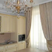 example of an unusual style of a window in a kitchen photo