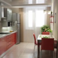 example of a beautiful window design in the kitchen photo