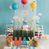 Décorer une table sucrée pour l'anniversaire d'un enfant