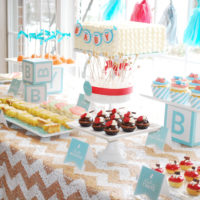 Desserts sucrés pour la table des enfants