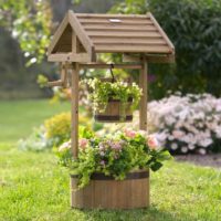 Decorative well for decorating the garden