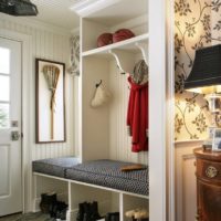 Provence style hallway interior