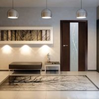 Contemporary hallway lighting