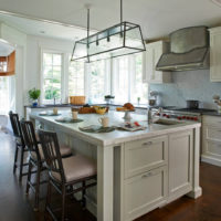 Kitchen Island with Dining Area