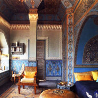 Oriental style walls