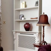 Classic chest of drawers with open shelves