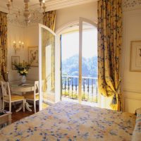 Yellow Curtains Bedroom Design