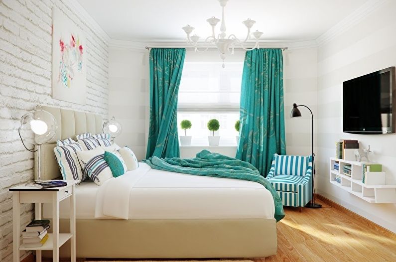 The use of textiles as a quality accent in the bedroom interior