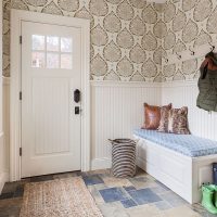 Spacious entrance hall in a rural house