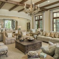 Massive wood coffee table