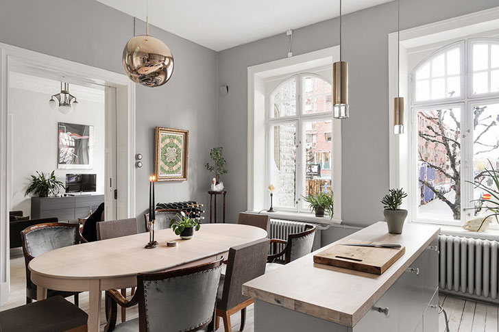 Art Deco Kitchen Dining Area