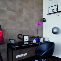 Stylish dressing table for a young girl