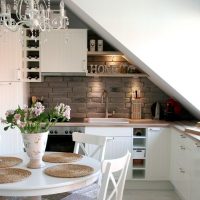 Provence style dining area