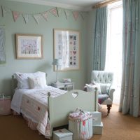 Children's furniture in a bright room