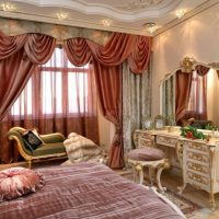 Women's bedroom in antique style