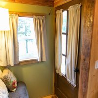 Small hallway in a summer house